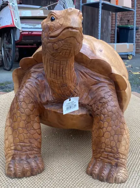 Artikelbild 3 des Artikels “Schildkröte – Skulptur aus Suarholz, ca. 80 cm Länge “